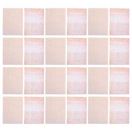 GRADENEVE 100 Blatt Vintage Schreibpapier mit Dekorativen Kanten Doppelseitig Bedruckt für Elegantes Journaling Scrapbooking und Persönliche Korrespondenz von GRADENEVE