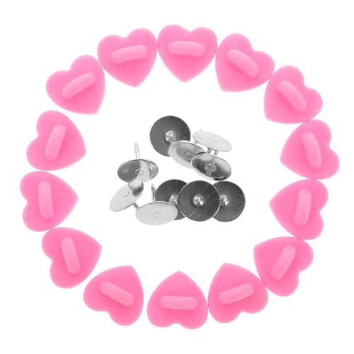 GRADENEVE 100 Sets Broschenschmuck, Anstecknadelrücken, Nadelrücken Für Emaille Anstecknadeln, Stopperenden, Nadelverschluss, Nadelhalter, Nadelverschluss, Kupplungsnadelrücken, von GRADENEVE