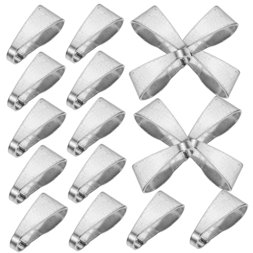 GRADENEVE 100 Stück Edelstahl Schmuckschnallen Clips Für Anhänger, Schmuckverbinder, Schmuckherstellungszubehör, Schmuckherstellung, Anhängerverschlüsse Für Anhänger, Basteln, DIY GRADENEVE 100 Stück Edelstahl Schmuckschnallen Clips Für Anhänger, Schmuckverbinder, Schmuckherstellungszubehör, Schmuckherstellung, Anhängerverschlüsse Für Anhänger, Basteln, DIY von GRADENEVE