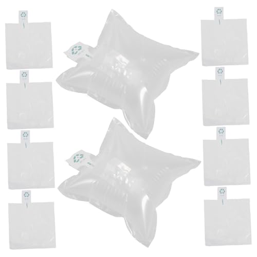 GRADENEVE 100 Stück Luftpolsterbeutel Aufblasbare Luftkissen für Verpackung Stoßdämpfendes Polstermaterial Vielseitiger Schutz für Versand und Umzug Luftgefüllte Füllung zur Formstabilität GRADENEVE 100 Stück Luftpolsterbeutel Aufblasbare Luftkissen für Verpackung Stoßdämpfendes Polstermaterial Vielseitiger Schutz für Versand und Umzug Luftgefüllte Füllung zur Formstabilität von GRADENEVE