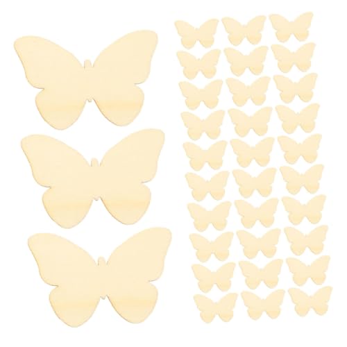 GRADENEVE 100 Stück Teiliges Holz Schmetterling Bastelset Natürliche Unbehandelte Holzfiguren Sichere DIY Craft Hängedeko für Kunstprojekte Fördert Kreativität und Soziale Interaktion GRADENEVE 100 Stück Teiliges Holz Schmetterling Bastelset Natürliche Unbehandelte Holzfiguren Sichere DIY Craft Hängedeko für Kunstprojekte Fördert Kreativität und Soziale Interaktion von GRADENEVE