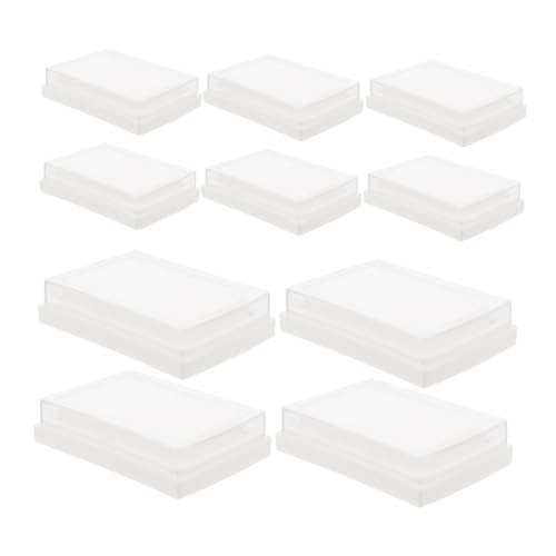 GRADENEVE 10Stücke Leere Fingerabdruck Tintenkissen DIY Stempelkissen für Kreative Bastelprojekte Sicher und Langlebig für Erwachsene Vielseitig Einsetzbar GRADENEVE 10Stücke Leere Fingerabdruck Tintenkissen DIY Stempelkissen für Kreative Bastelprojekte Sicher und Langlebig für Erwachsene Vielseitig Einsetzbar von GRADENEVE