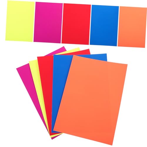 GRADENEVE 10blätter Fluoreszierendes Neonpapier Für -partys Glühendes Für Festlichkeiten in Leuchtenden Farben Für Kreative Bastelprojekte Und Festliche Anlässe GRADENEVE 10blätter Fluoreszierendes Neonpapier Für -partys Glühendes Für Festlichkeiten in Leuchtenden Farben Für Kreative Bastelprojekte Und Festliche Anlässe von GRADENEVE