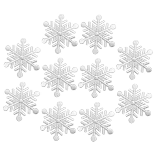 GRADENEVE 10er-pack Stickerei-aufnäher in Schneeflockenform Zum Aufbügeln Für Kleidung Und Taschen Dekorative Applikationen GRADENEVE 10er-pack Stickerei-aufnäher in Schneeflockenform Zum Aufbügeln Für Kleidung Und Taschen Dekorative Applikationen von GRADENEVE