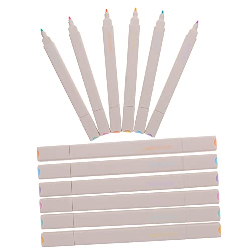 GRADENEVE 12 Stück Marker Textmarker Student Book Marker Tragbarer Markierstift Kleiner Textmarker Schul Textmarker Studium Stationäre Markierstifte Zum Schreiben Ausmalen Von Textmarkern GRADENEVE 12 Stück Marker Textmarker Student Book Marker Tragbarer Markierstift Kleiner Textmarker Schul Textmarker Studium Stationäre Markierstifte Zum Schreiben Ausmalen Von Textmarkern von GRADENEVE