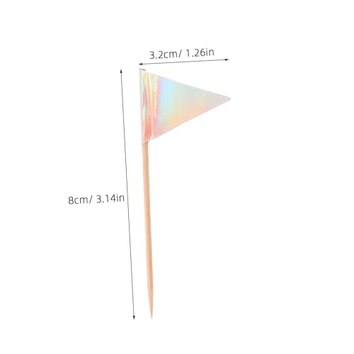 GRADENEVE 12 Stück Teiliges Cake Decoration Flag Picks Dreieckige Sandwich Toothpicks Stabile Cake Toothpicks Flags für Geburtstags Hochzeits und Feiertags Dessertdekorationen GRADENEVE 12 Stück Teiliges Cake Decoration Flag Picks Dreieckige Sandwich Toothpicks Stabile Cake Toothpicks Flags für Geburtstags Hochzeits und Feiertags Dessertdekorationen von GRADENEVE