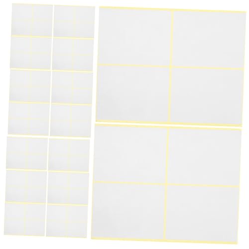 GRADENEVE 120 Stück Blanko Etiketten Blanko Aufkleber Kleine Etikettenaufkleber Kleine Etiketten Zum Beschriften Mail Etiketten Aufkleber Adressaufkleber Blanko Adressetiketten von GRADENEVE