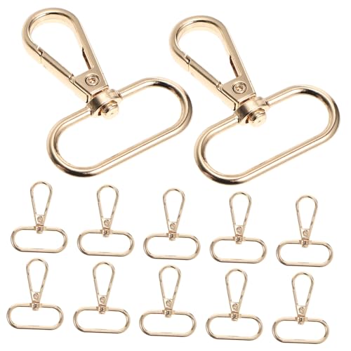 GRADENEVE 15 Stück Karabinerverschluss, Drehverschluss, Schlüsselanhänger, Zubehör, DIY Schlüsselring, Karabinerhaken, Schlüsselanhänger, Drehhaken, Schlüsselanhängerverschlüsse, GRADENEVE 15 Stück Karabinerverschluss, Drehverschluss, Schlüsselanhänger, Zubehör, DIY Schlüsselring, Karabinerhaken, Schlüsselanhänger, Drehhaken, Schlüsselanhängerverschlüsse, von GRADENEVE