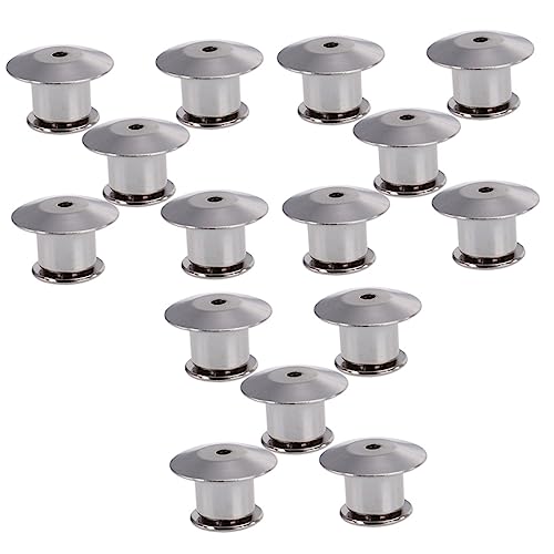 GRADENEVE 15 Stück Teiliges Pinverschluss Weißnickel Multifunktionale Pin Klappe Einfacher Locking Clasp Ersatz für Broschen Anstecker Schmuck und DIY Praktisch und Kompatibel für Tasche GRADENEVE 15 Stück Teiliges Pinverschluss Weißnickel Multifunktionale Pin Klappe Einfacher Locking Clasp Ersatz für Broschen Anstecker Schmuck und DIY Praktisch und Kompatibel für Tasche von GRADENEVE