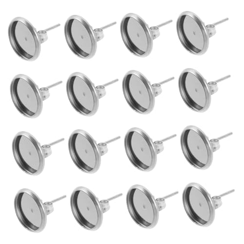 GRADENEVE 180 Stück Edelstein Becken Ohrstecker Lünettenfassungen Für Ohrringe Cabochon Ohrring Tablett Rohlinge Runde Ohrstecker Rohlinge Cabochon Ohrring GRADENEVE 180 Stück Edelstein Becken Ohrstecker Lünettenfassungen Für Ohrringe Cabochon Ohrring Tablett Rohlinge Runde Ohrstecker Rohlinge Cabochon Ohrring von GRADENEVE