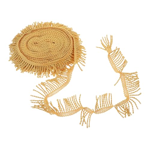 GRADENEVE 1Roll Fransen Tassel für Diy Dekoration von Vorhängen Sofas Lampenschirmen und Taschen Baumwollgarn Vielseitig und Einfach zu Nähen von GRADENEVE