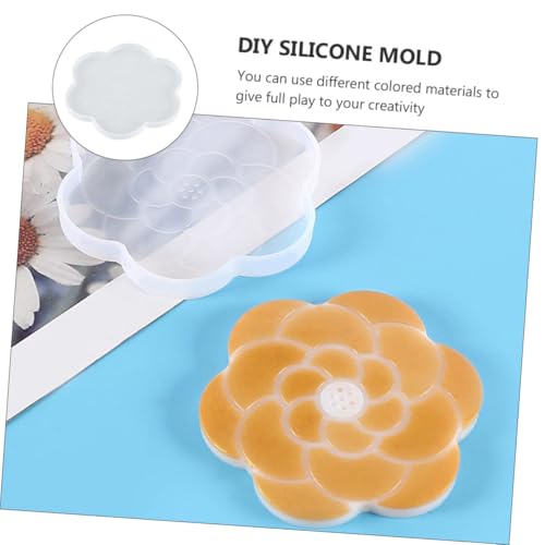GRADENEVE 2 Stück Silikonform Untersetzer Langlebige DIY Platte Matten Gießform für Epoxidharz Einfach zu Reinigen für Kreative Bastelprojekte und Individuelle Geschenkideen GRADENEVE 2 Stück Silikonform Untersetzer Langlebige DIY Platte Matten Gießform für Epoxidharz Einfach zu Reinigen für Kreative Bastelprojekte und Individuelle Geschenkideen von GRADENEVE