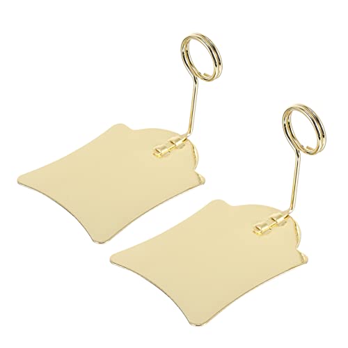 GRADENEVE 2 Stück Teiliges Metall Preisschildhalter Rostfreie Etikettenklemmen mit Stabilem Sockel für Supermarkt Preisschilder Bäckerei Werbung und Vielseitige Displayzwecke GRADENEVE 2 Stück Teiliges Metall Preisschildhalter Rostfreie Etikettenklemmen mit Stabilem Sockel für Supermarkt Preisschilder Bäckerei Werbung und Vielseitige Displayzwecke von GRADENEVE