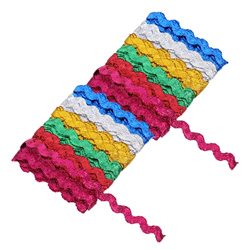 GRADENEVE 2 Stück Wasserwellenrand Gurtband, Biegefransenbesatz, DIY Wellenbesatz, Buntes Wellenband, Geschenkband Für Feiertage, Kleidung, Wellenbesatz, Nähen, Wellenbesatz, GRADENEVE 2 Stück Wasserwellenrand Gurtband, Biegefransenbesatz, DIY Wellenbesatz, Buntes Wellenband, Geschenkband Für Feiertage, Kleidung, Wellenbesatz, Nähen, Wellenbesatz, von GRADENEVE