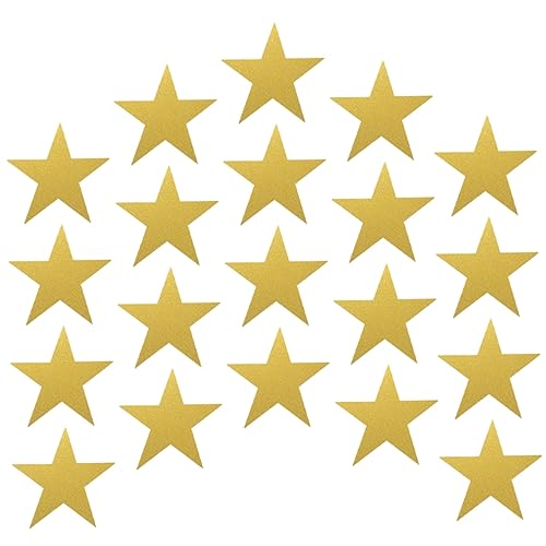 GRADENEVE 20 Stück Teiliges Goldene Papiersterne Fünfzackige Diy Papierschnitte mit Glitzer für Klassenzimmer Tafel Dekoration Bastelprojekte Fenster Scrapbooking GRADENEVE 20 Stück Teiliges Goldene Papiersterne Fünfzackige Diy Papierschnitte mit Glitzer für Klassenzimmer Tafel Dekoration Bastelprojekte Fenster Scrapbooking von GRADENEVE