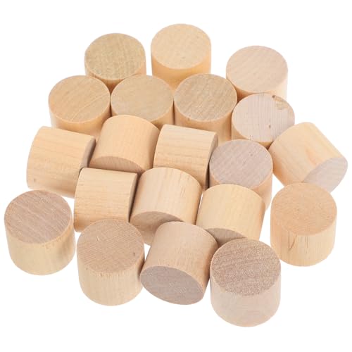 GRADENEVE 20 Stück Teiliges Kleine Runde Holzzylinder aus Birkenholz Unbehandelte Holzblöcke für DIY Bastelprojekte Natürliche Holzklötzchen zum Kreativen Gestalten und Dekorieren GRADENEVE 20 Stück Teiliges Kleine Runde Holzzylinder aus Birkenholz Unbehandelte Holzblöcke für DIY Bastelprojekte Natürliche Holzklötzchen zum Kreativen Gestalten und Dekorieren von GRADENEVE