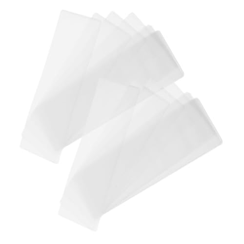 GRADENEVE 20 Stück Transparente PVC Lesezeichenhüllen Teiliges mit Loch Wasserabweisend Strapazierfähig als Organizer und Schutz für Lesezeichen und Fotos Vielseitig für Bücher und Alben GRADENEVE 20 Stück Transparente PVC Lesezeichenhüllen Teiliges mit Loch Wasserabweisend Strapazierfähig als Organizer und Schutz für Lesezeichen und Fotos Vielseitig für Bücher und Alben von GRADENEVE