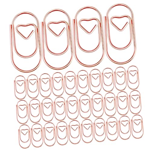 GRADENEVE 200 Stück Mini Herzförmige Büroklammern aus Metall Kreative Paper Clips für Büro und Schule Halten von Notizen Fotos Visitenkarten und GRADENEVE 200 Stück Mini Herzförmige Büroklammern aus Metall Kreative Paper Clips für Büro und Schule Halten von Notizen Fotos Visitenkarten und von GRADENEVE