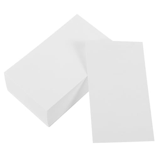 GRADENEVE 200St leere Karte memo karten bastelkarten white cards blankokarten Karten basteln Memoboard Schmierpapier Karteikarten leere Papierkarten Lernkarten aus Papier DIY-Karten Weiß GRADENEVE 200St leere Karte memo karten bastelkarten white cards blankokarten Karten basteln Memoboard Schmierpapier Karteikarten leere Papierkarten Lernkarten aus Papier DIY-Karten Weiß von GRADENEVE