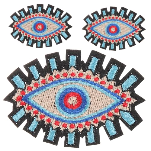 GRADENEVE 3 Stück Teiliges Bügel Patches in Alien Augen Form Vielseitige DIY Augen Aufnäher für Jacken Hüte und Taschen Zarte Hautfreundliche Stoffflicken zum Aufbügeln und Reparieren GRADENEVE 3 Stück Teiliges Bügel Patches in Alien Augen Form Vielseitige DIY Augen Aufnäher für Jacken Hüte und Taschen Zarte Hautfreundliche Stoffflicken zum Aufbügeln und Reparieren von GRADENEVE