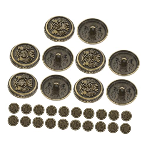 GRADENEVE 30 Stück DIY Bastelbedarf Legierungsknopf Legierung Nähknöpfe Mäntel Knopf Retro Stil Knöpfe Metallknöpfe Bastelknöpfe Dekorative Kleidungsknöpfe Metallmantelknöpfe GRADENEVE 30 Stück DIY Bastelbedarf Legierungsknopf Legierung Nähknöpfe Mäntel Knopf Retro Stil Knöpfe Metallknöpfe Bastelknöpfe Dekorative Kleidungsknöpfe Metallmantelknöpfe von GRADENEVE