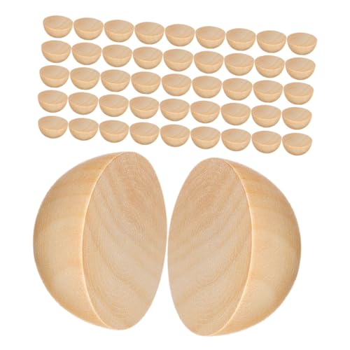GRADENEVE 300 Stück Holzperlen Unbehandelte Halbkugeln Halbkreis Holzperlen für DIY Bastelprojekte Erwachsene Weihnachtsdekoration GRADENEVE 300 Stück Holzperlen Unbehandelte Halbkugeln Halbkreis Holzperlen für DIY Bastelprojekte Erwachsene Weihnachtsdekoration von GRADENEVE