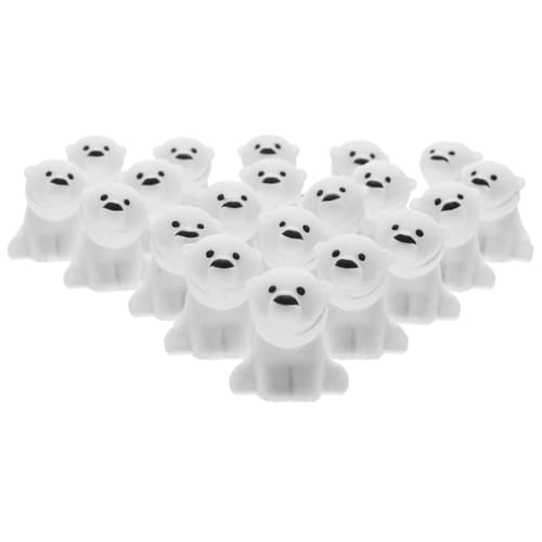 GRADENEVE 40 Stk Eisbär-radiergummi Bären-radiergummis Mini-eisbär Eisbär-figuren Klein Stuffer Mini-radierer Eisbärenstift Radiergummis Cartoon Radiergummis Erleichterungen Weiß GRADENEVE 40 Stk Eisbär-radiergummi Bären-radiergummis Mini-eisbär Eisbär-figuren Klein Stuffer Mini-radierer Eisbärenstift Radiergummis Cartoon Radiergummis Erleichterungen Weiß von GRADENEVE