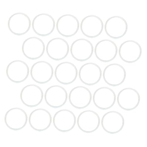 GRADENEVE 40 Stück Transparente Bindescheiben Stabile für Planer und Notizbücher Einfach zu Montieren Vielseitig Einsetzbar für Dokumentenorganisation und Kreative Projekte GRADENEVE 40 Stück Transparente Bindescheiben Stabile für Planer und Notizbücher Einfach zu Montieren Vielseitig Einsetzbar für Dokumentenorganisation und Kreative Projekte von GRADENEVE