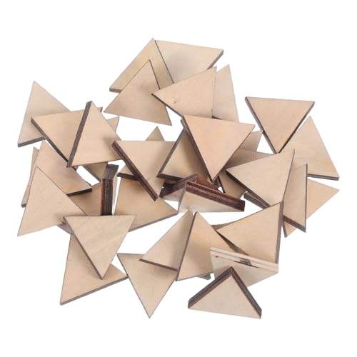 GRADENEVE 40 Stück Unvollendete Holz-dreiecke DIY Bastelset Holzfliesen für Kreative Dekorationen Geometrisches Design für Heim- Büro Gewerberäume Natürliche Holzformen für Mosaikprojekte GRADENEVE 40 Stück Unvollendete Holz-dreiecke DIY Bastelset Holzfliesen für Kreative Dekorationen Geometrisches Design für Heim- Büro Gewerberäume Natürliche Holzformen für Mosaikprojekte von GRADENEVE