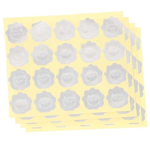GRADENEVE 5 Blätter Bögen Selbstklebende Geprägte Versiegelungsaufkleber in Silber Relief Design Multifunktional für Umschläge Geschenke und DIY Verpackungen GRADENEVE 5 Blätter Bögen Selbstklebende Geprägte Versiegelungsaufkleber in Silber Relief Design Multifunktional für Umschläge Geschenke und DIY Verpackungen von GRADENEVE