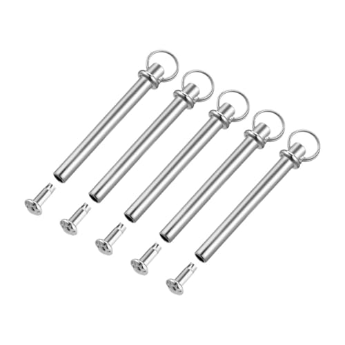 GRADENEVE 5 Sätze Teiliges Handventilator Nieten und Muttern Kit für Einfache von Faltfächern Rostfreies Metall Langlebig und von GRADENEVE