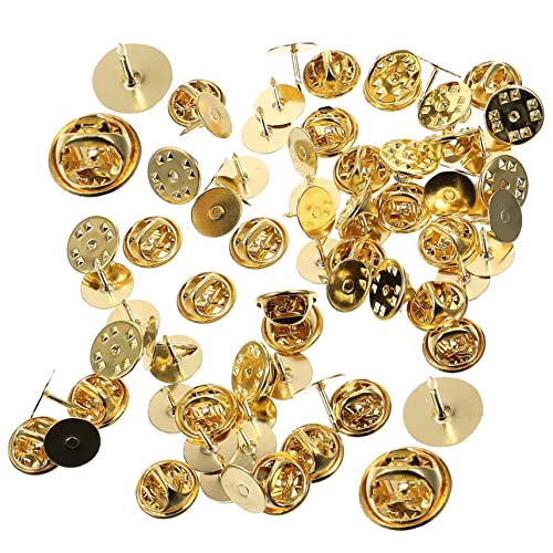 GRADENEVE 50 Sets Broschenzubehör, Anstecknadelrücken Zum Basteln, Anstecknadelrücken, Anstecknadelrücken, Anstecknadelrücken, Anstecknadelrücken, Halter Für Anstecknadeln, Verschluss, von GRADENEVE
