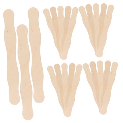 GRADENEVE 50 Stück Diy Popsicle Sticks Lebensmittelechte Bastelstäbe Holz für Desserts Fächer und Kreative Projekte Sicher und Langlebig für Feiern und Bastelideen GRADENEVE 50 Stück Diy Popsicle Sticks Lebensmittelechte Bastelstäbe Holz für Desserts Fächer und Kreative Projekte Sicher und Langlebig für Feiern und Bastelideen von GRADENEVE