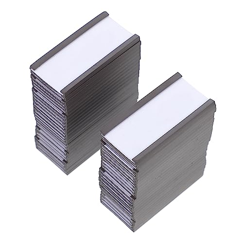 GRADENEVE 50 Stück Magnetischer Etikettenhalter Clip Wiederbeschreibbar Einfach zu Bedienen für Lagerregale Preisschilder Warenkennzeichnung und Produktinformationen Anzeigen GRADENEVE 50 Stück Magnetischer Etikettenhalter Clip Wiederbeschreibbar Einfach zu Bedienen für Lagerregale Preisschilder Warenkennzeichnung und Produktinformationen Anzeigen von GRADENEVE