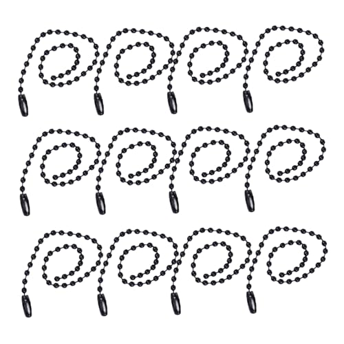 GRADENEVE 50 Stück Teiliges Buntes aus Eisen Lackierte Perlenkette Schwarz Bedruckte Anhängerkette für Dekoration DIY Schmuck Aufhängen und Bastelprojekte GRADENEVE 50 Stück Teiliges Buntes aus Eisen Lackierte Perlenkette Schwarz Bedruckte Anhängerkette für Dekoration DIY Schmuck Aufhängen und Bastelprojekte von GRADENEVE