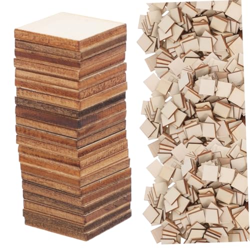 GRADENEVE 500 Stück Holzquadrate Zum Basteln: Unfertige Quadratische Holzstücke Zum Malen, Schreiben, Gravieren, Für Die Kreativität Von Kindern Und Familienaktivitäten GRADENEVE 500 Stück Holzquadrate Zum Basteln: Unfertige Quadratische Holzstücke Zum Malen, Schreiben, Gravieren, Für Die Kreativität Von Kindern Und Familienaktivitäten von GRADENEVE