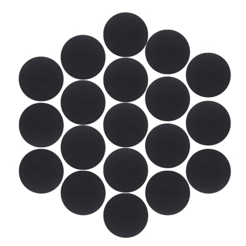 GRADENEVE 500 Stück Selbstklebende Filzpunkte Schwarz für DIY Näh und Bastelprojekte Runde Filzaufkleber mit Starkem Kleber für Bekleidungsdekoration und Möbelverkleidung GRADENEVE 500 Stück Selbstklebende Filzpunkte Schwarz für DIY Näh und Bastelprojekte Runde Filzaufkleber mit Starkem Kleber für Bekleidungsdekoration und Möbelverkleidung von GRADENEVE