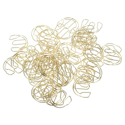 GRADENEVE 50stücke Kreative Ohrhörer-förmige Büroklammern Metall Goldene Papierclips Für Notizen Karten Und Scrapbooking Für Büro Schule Und GRADENEVE 50stücke Kreative Ohrhörer-förmige Büroklammern Metall Goldene Papierclips Für Notizen Karten Und Scrapbooking Für Büro Schule Und von GRADENEVE