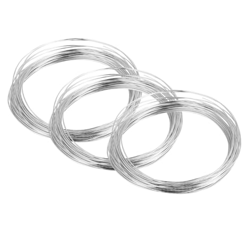 GRADENEVE 5Rolle Aluminiumdraht À Flexibler Basteldraht für DIY Schmuck Kunsthandwerk Dekoration und Bonsai Langlebig und Leicht für Geldbaum und Perlenarbeiten GRADENEVE 5Rolle Aluminiumdraht À Flexibler Basteldraht für DIY Schmuck Kunsthandwerk Dekoration und Bonsai Langlebig und Leicht für Geldbaum und Perlenarbeiten von GRADENEVE