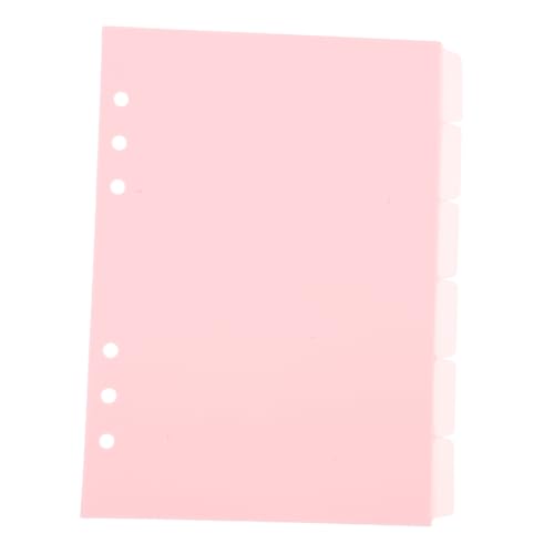 GRADENEVE 6 Stück Notizbuch Trennblätter, Getrennte Seiten, Notizblock Trennblätter, Abnehmbare Binder Register, Ästhetische Trennblätter, Binder Trennblätter, Index, Klassifizierte GRADENEVE 6 Stück Notizbuch Trennblätter, Getrennte Seiten, Notizblock Trennblätter, Abnehmbare Binder Register, Ästhetische Trennblätter, Binder Trennblätter, Index, Klassifizierte von GRADENEVE