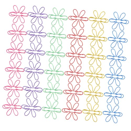 GRADENEVE 60 Stück Lustige und Süße Büroklammern Lesezeichen und Planer Clips für Schule Hochzeiten und Kreative Bürobedarf von GRADENEVE
