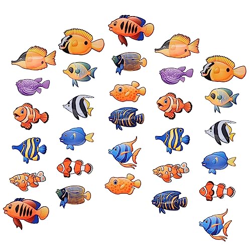 GRADENEVE 60 Stück Teiliges Tropische Fische Papier Dekorationsset Beidseitig Bedruckt DIY Bastelmaterial für Kindergarten und Klassenzimmer Vielseitige Wand und Tafeldekoration für GRADENEVE 60 Stück Teiliges Tropische Fische Papier Dekorationsset Beidseitig Bedruckt DIY Bastelmaterial für Kindergarten und Klassenzimmer Vielseitige Wand und Tafeldekoration für von GRADENEVE