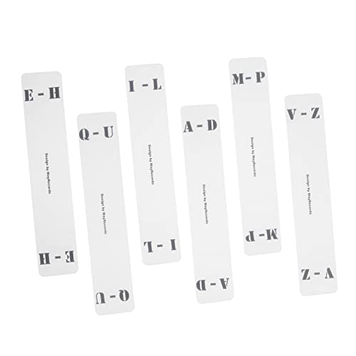 GRADENEVE 6Stücke Teiliges Acryl CD Kategorisierungset mit Klaren für Aufbewahrung und Organisation Transparentes Design für Einfachen GRADENEVE 6Stücke Teiliges Acryl CD Kategorisierungset mit Klaren für Aufbewahrung und Organisation Transparentes Design für Einfachen von GRADENEVE