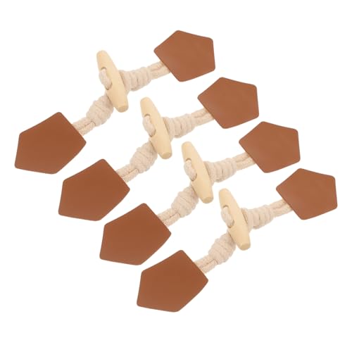GRADENEVE 8 Paar Leder Kleidungsknöpfe, Kleidungs Knebelknöpfe, Mantel Dekorationsknöpfe, Knebelverschluss Knöpfe, Kleiderknöpfe, Dekore, Pu Lederknöpfe, Strickjackenverschluss GRADENEVE 8 Paar Leder Kleidungsknöpfe, Kleidungs Knebelknöpfe, Mantel Dekorationsknöpfe, Knebelverschluss Knöpfe, Kleiderknöpfe, Dekore, Pu Lederknöpfe, Strickjackenverschluss von GRADENEVE