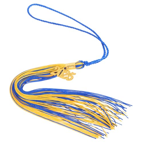 GRADENEVE Abschlussquaste mit Charm für Doktorhut Hochwertige Dekoration für Abschlussfeiern Quasten Zubehör für Graduierungszeremonien Robuste Konstruktion und Unvergessliches GRADENEVE Abschlussquaste mit Charm für Doktorhut Hochwertige Dekoration für Abschlussfeiern Quasten Zubehör für Graduierungszeremonien Robuste Konstruktion und Unvergessliches von GRADENEVE
