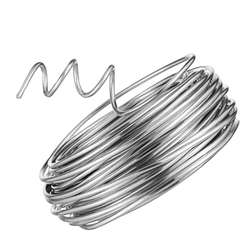 GRADENEVE Biegsamer Aluminiumdraht Flexibler Draht für Bastelarbeiten Schmuckherstellung und Bonsai Training Leicht Langlebig und Fade Resistant für Kreative Projekte GRADENEVE Biegsamer Aluminiumdraht Flexibler Draht für Bastelarbeiten Schmuckherstellung und Bonsai Training Leicht Langlebig und Fade Resistant für Kreative Projekte von GRADENEVE