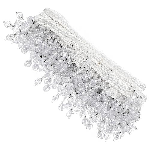 GRADENEVE Fensterdekoration DIY Perlenfransenbesatz Perlenquasten Sofa Fransenbesatz Perlenbesatz Für Vorhang Zarte Vorhangverzierung Vorhangbesatz Ornament Vorhangbesatz Zubehör GRADENEVE Fensterdekoration DIY Perlenfransenbesatz Perlenquasten Sofa Fransenbesatz Perlenbesatz Für Vorhang Zarte Vorhangverzierung Vorhangbesatz Ornament Vorhangbesatz Zubehör von GRADENEVE
