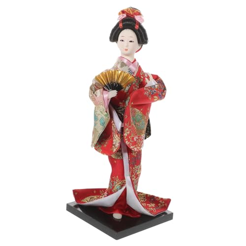 GRADENEVE Handgefertigte Geisha Puppe im Japanischen Stil Dekorative Kimonopuppe für Tisch und Innenräume aus Hochwertigem Schaum Harz und Gefertigt Langlebig und für GRADENEVE Handgefertigte Geisha Puppe im Japanischen Stil Dekorative Kimonopuppe für Tisch und Innenräume aus Hochwertigem Schaum Harz und Gefertigt Langlebig und für von GRADENEVE