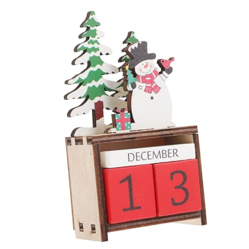 GRADENEVE Holz Adventskalender Schneemann Weihnachtsdeko Stabile Holzqualität Kreative DIY Weihnachtscountdown Festliche Tischdekoration für Familie GRADENEVE Holz Adventskalender Schneemann Weihnachtsdeko Stabile Holzqualität Kreative DIY Weihnachtscountdown Festliche Tischdekoration für Familie von GRADENEVE
