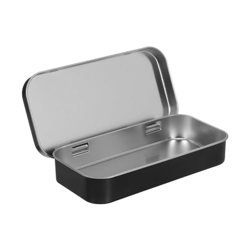 GRADENEVE Kleine Blechdose: Rechteckige Blechdose Mit Klappdeckel – Kleiner Metallbehälter, Leerer Mini-aufbewahrungsbehälter Für Schmuck, Basteln, Home-office-organisation GRADENEVE Kleine Blechdose: Rechteckige Blechdose Mit Klappdeckel – Kleiner Metallbehälter, Leerer Mini-aufbewahrungsbehälter Für Schmuck, Basteln, Home-office-organisation von GRADENEVE
